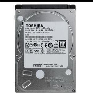 Toshiba MQ02ABD100H - 1TB 5.4K SATA 6.0Gbps 2.5" 64MB Cache Hard Drive